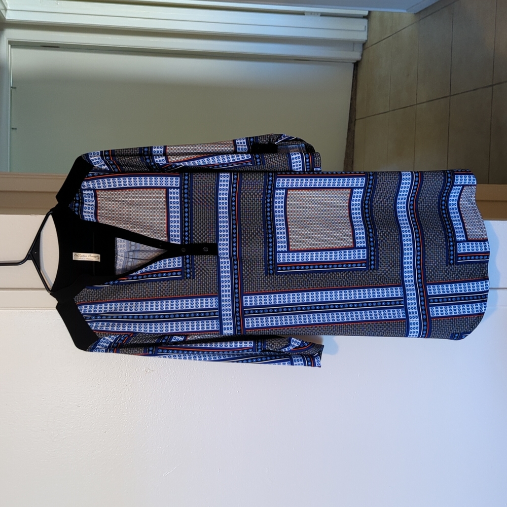 Pattern Shift Dress